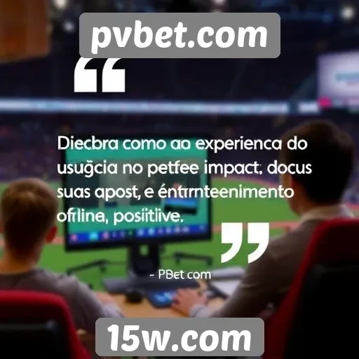 Experiência do usuário no site pvbet.com