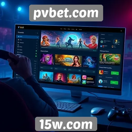 Análise da interface do usuário no pvbet.com